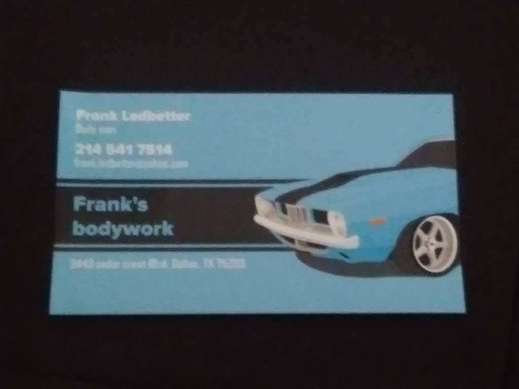 Frankz bodyworkz | 8505 CF Hawn frwy #224 Dallas to, Dallas, TX 75217 | Phone: (214) 541-7514