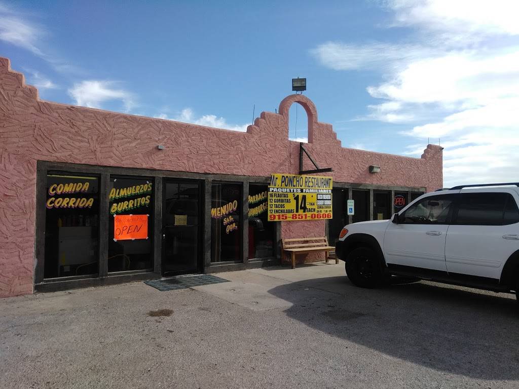 Mr Poncho | 12006 Socorro Rd, San Elizario, TX 79849, USA | Phone: (915) 851-0606