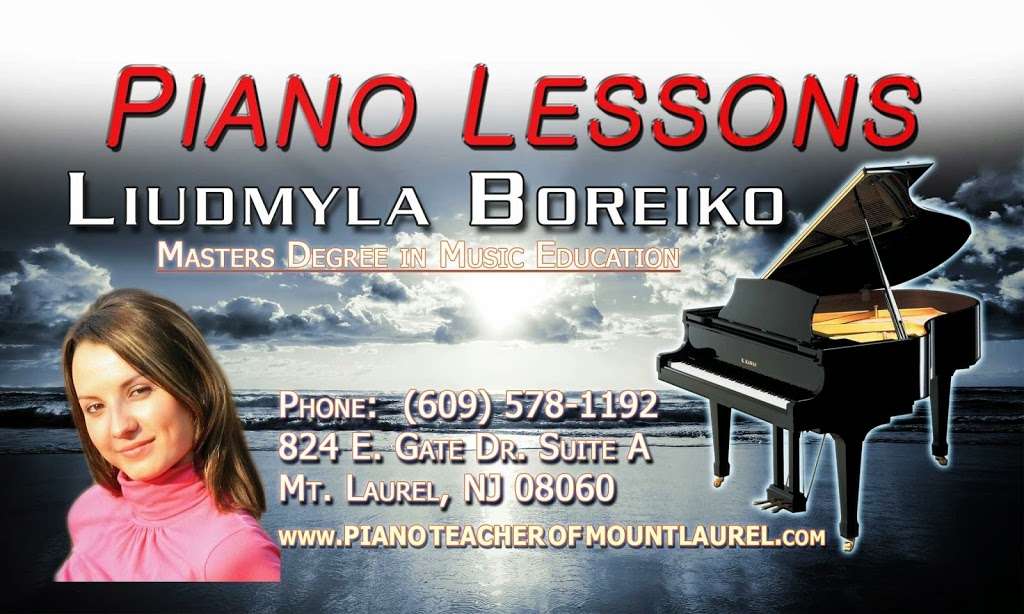 Liudmyla Boreiko - Piano Instruction | 824 E Gate Dr, Mt Laurel, NJ 08054, USA | Phone: (609) 578-1192