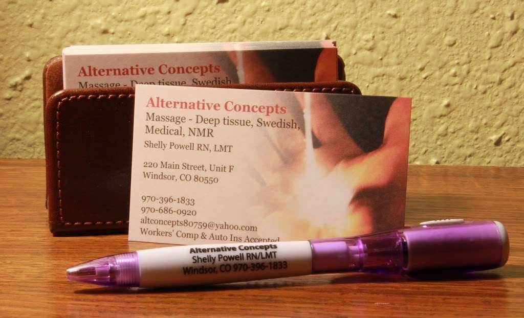 Alternative Concepts | 220 Main St, Windsor, CO 80550, USA | Phone: (970) 396-1833