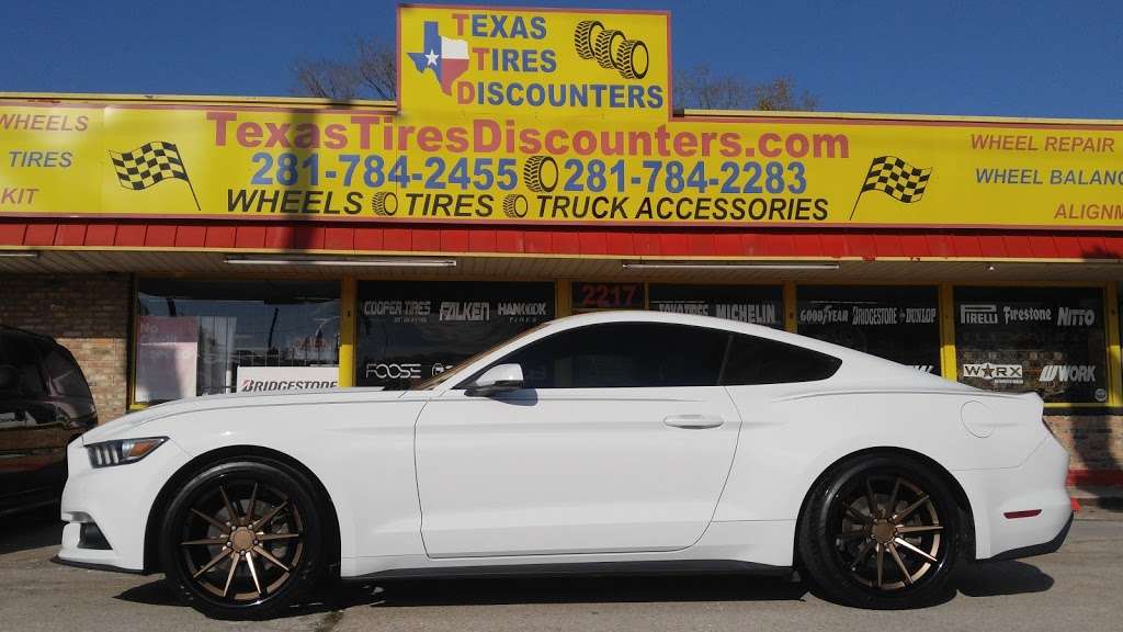 Texas Tires Discounters, Inc. | 2217 FM 1960, Houston, TX 77073 | Phone: (281) 784-2283