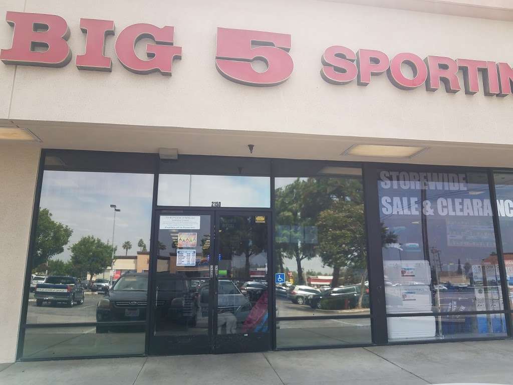 Big 5 Sporting Goods - San Bernardino (Highland) | 2150 E Highland Ave, San Bernardino, CA 92404, USA | Phone: (909) 862-1940