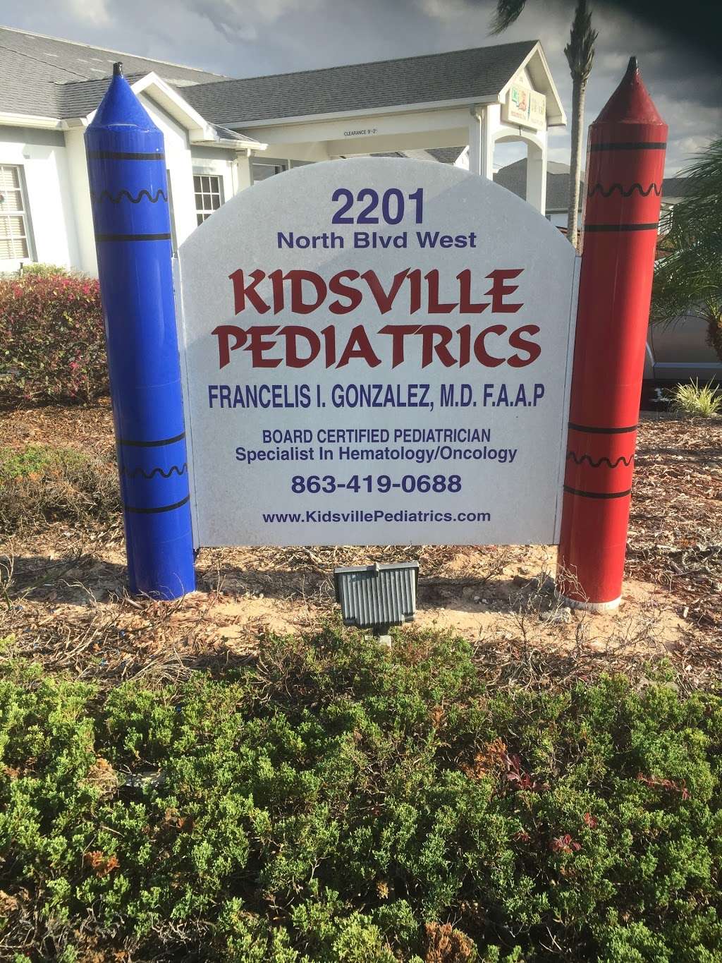 Kidsville Pediatrics I, P.A. | 2201 North Blvd W, Davenport, FL 33837 | Phone: (863) 419-0688