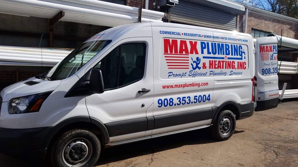 Max Plumbing & Heating Inc | 7 Evans Terminal Rd, Hillside, NJ 07205, USA | Phone: (908) 353-5004