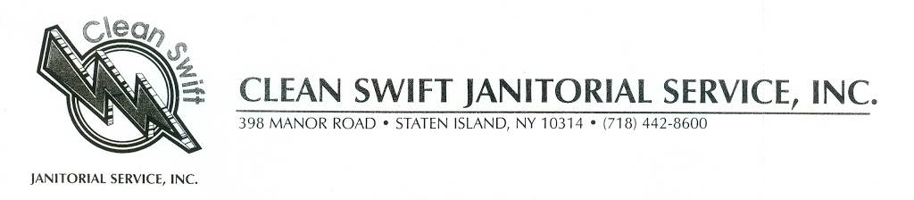 Clean Swift Maintenance Inc. | 398 Manor Rd, Staten Island, NY 10314, USA | Phone: (718) 442-8600