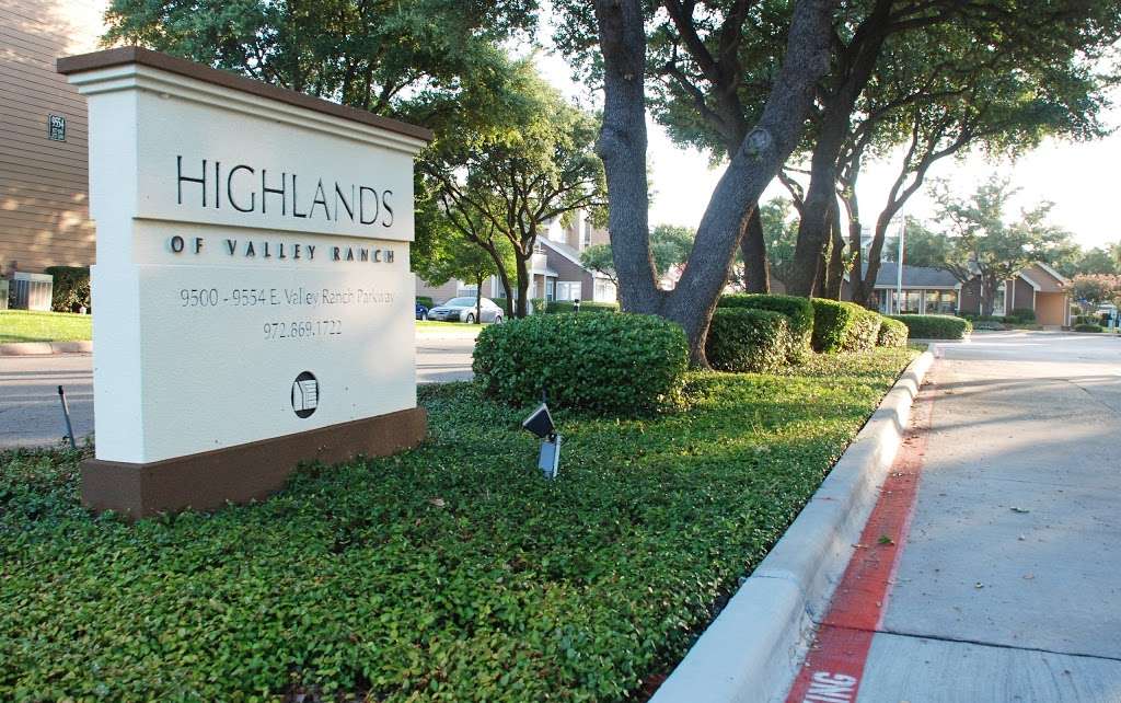 Highlands of Valley Ranch | 9500 Valley Ranch Pkwy E, Irving, TX 75063, USA | Phone: (844) 272-9641