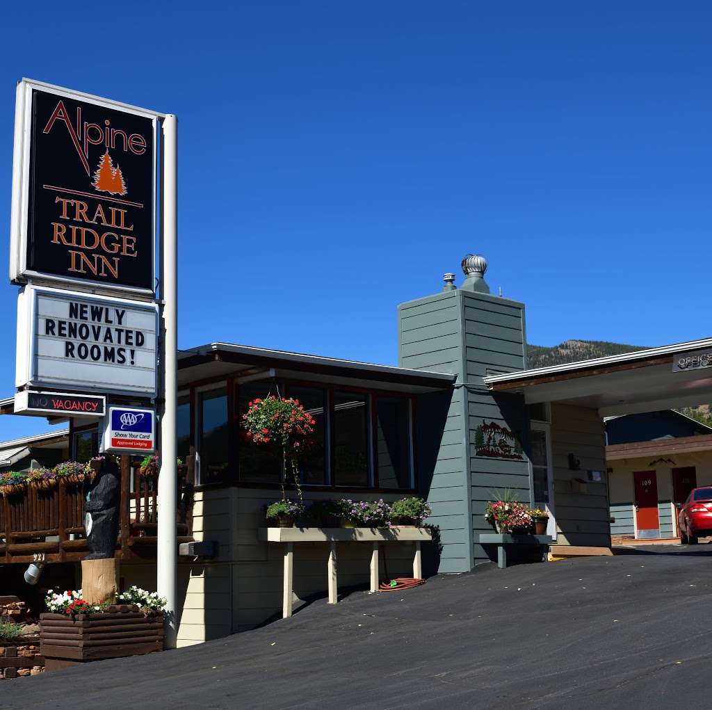 Alpine Trail Ridge Inn | 927 Moraine Ave, Estes Park, CO 80517, USA | Phone: (970) 586-4585