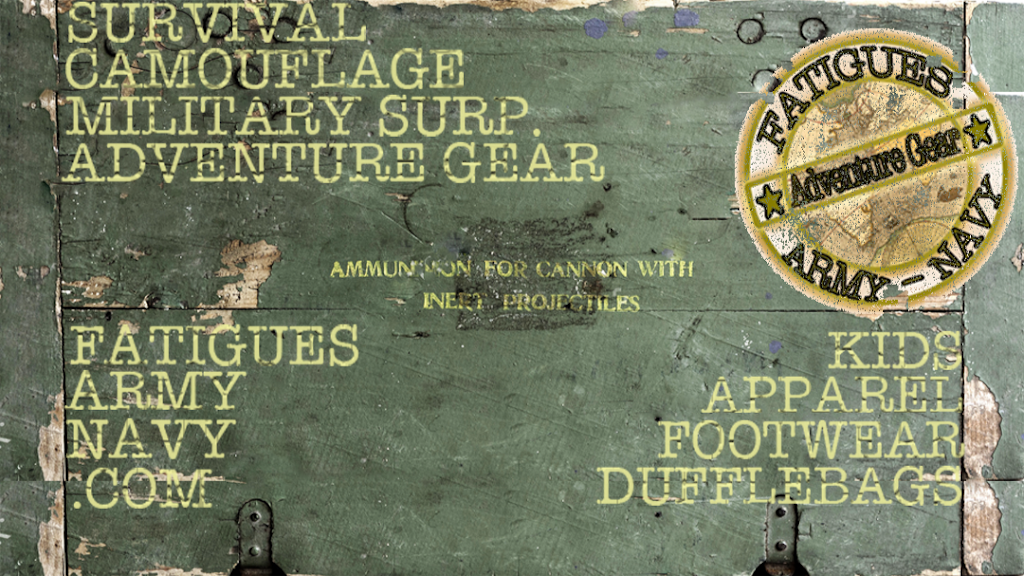 Fatigues Army & Navy Surplus Gear Company | 84 Texas Palmyra Hwy Route 6, Hawley, PA 18428, USA | Phone: (570) 226-6770