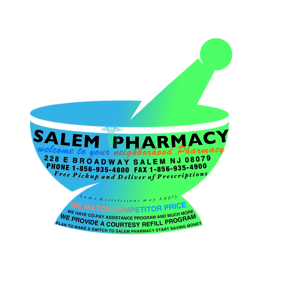 Salem Pharmacy | 228 E Broadway, Salem, NJ 08079 | Phone: (856) 935-4800