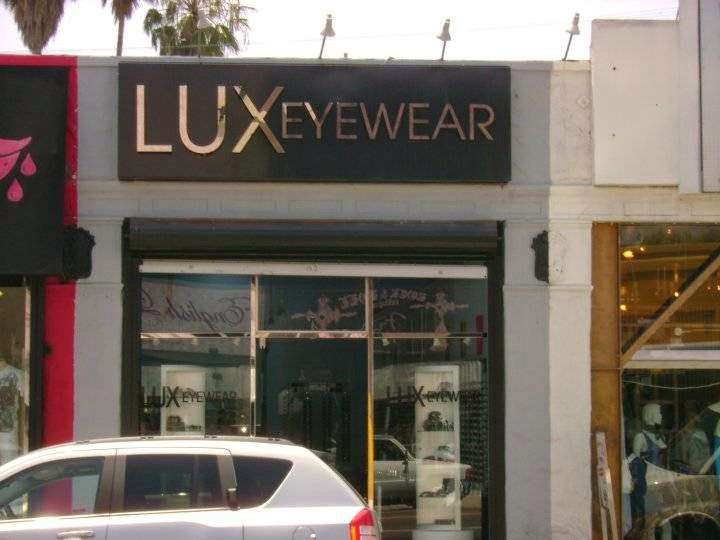 Lux Eyewear | 7520 Melrose Ave, Los Angeles, CA 90046, USA | Phone: (323) 655-2459