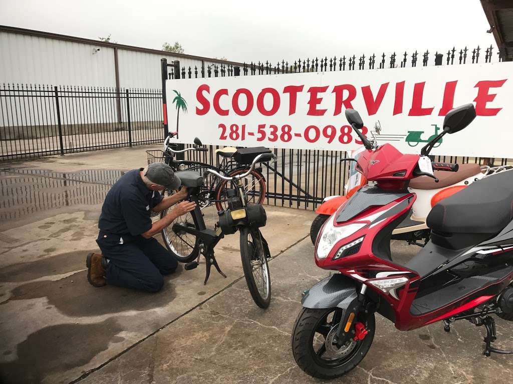 Scooterville | 1145 Fm 518 Road, Kemah, TX 77565, USA | Phone: (281) 538-0983