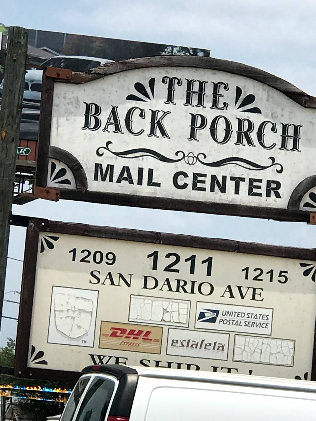The Back Porch Mail Center | 1211 San Dario Ave, Laredo, TX 78040, USA | Phone: (956) 723-3997