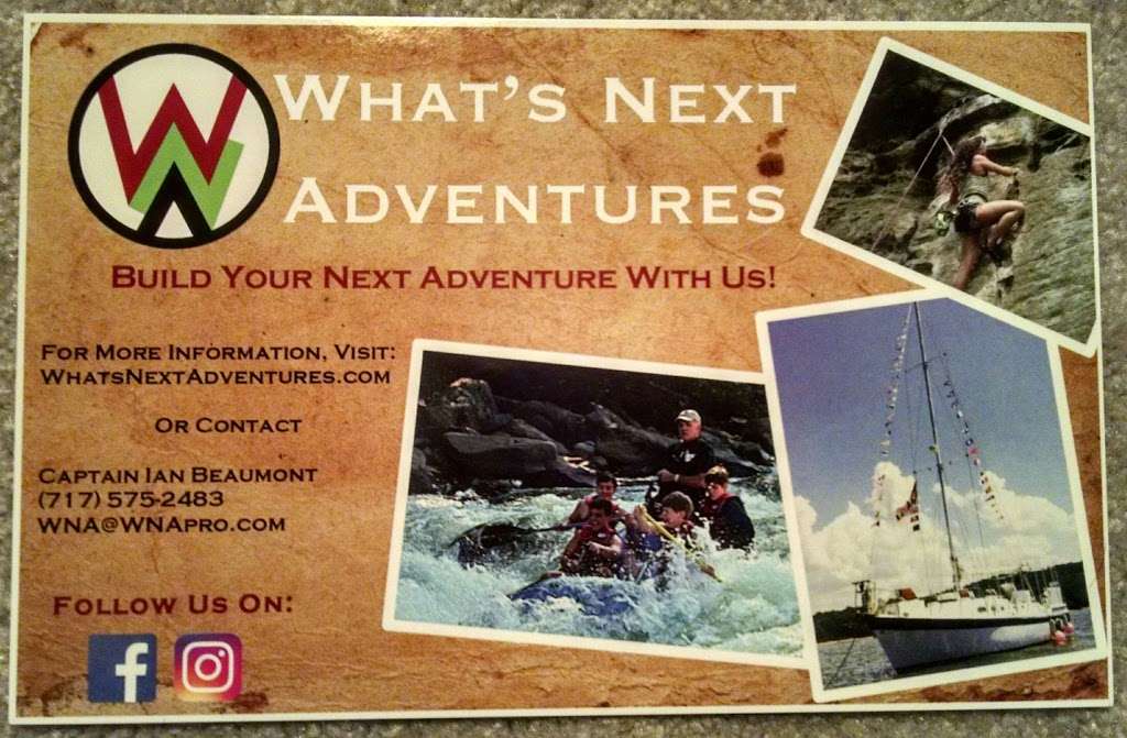 Whats Next Adventures | 705 Olde Hickory Rd 2nd floor, Lancaster, PA 17601, USA | Phone: (720) 515-5556