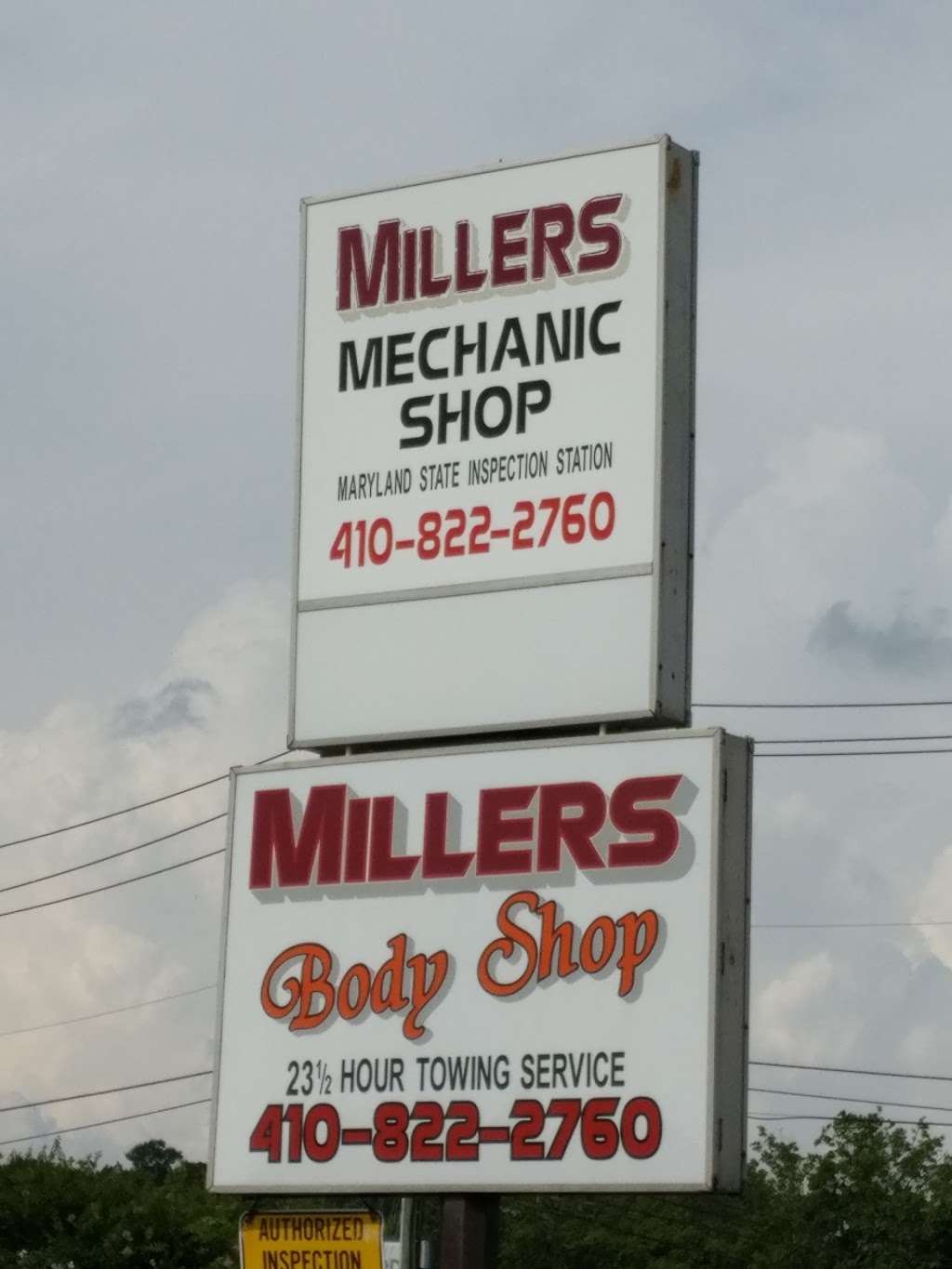 Millers Body Shop Inc | 29315 Matthewstown Rd, Easton, MD 21601 | Phone: (410) 822-2760