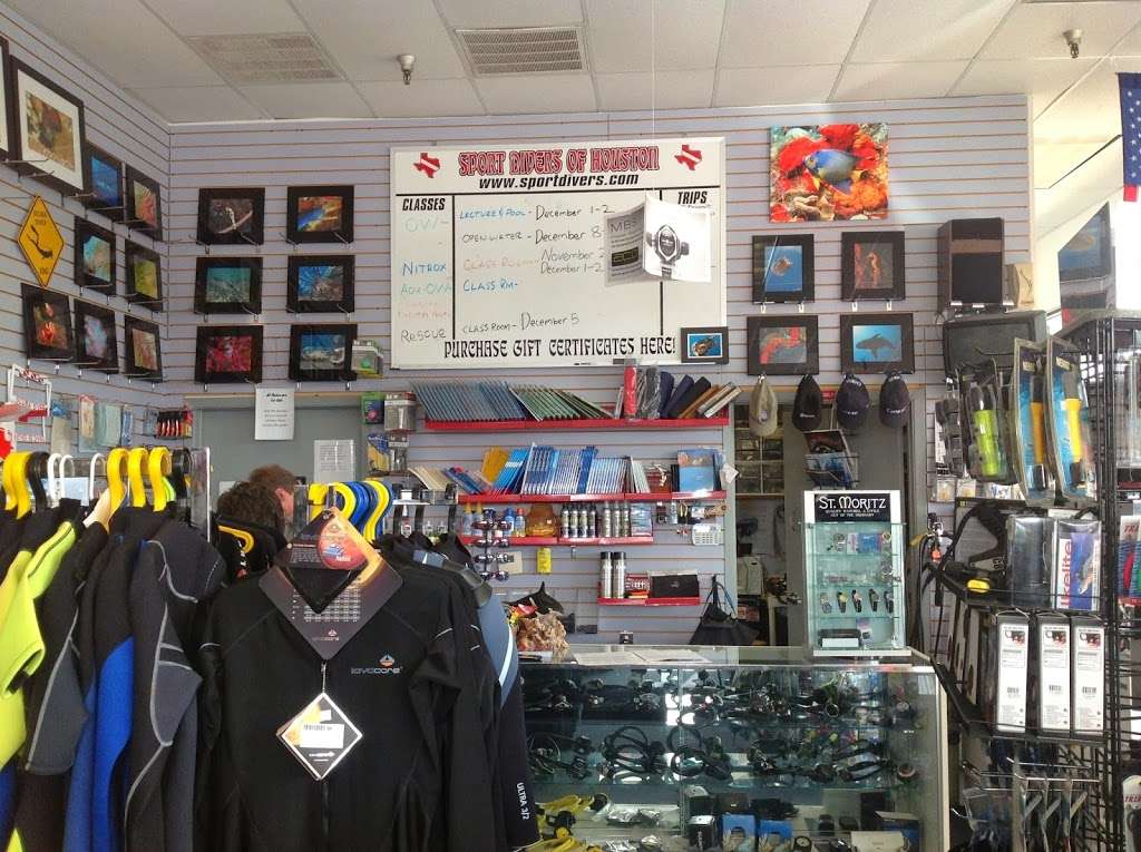 Sport Divers of Houston | 20814 Gulf Fwy #60, Webster, TX 77598 | Phone: (281) 338-1611