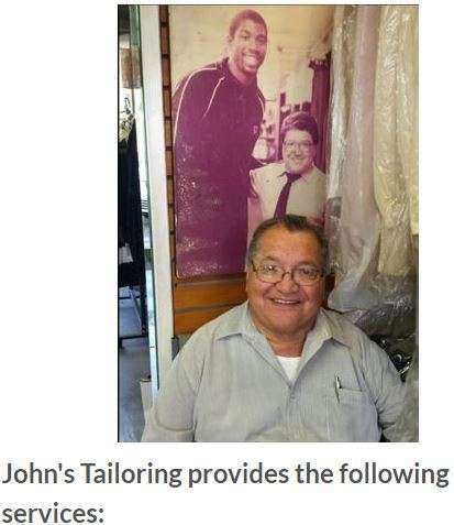 Johns Tailoring | 11529 Whittier Blvd, Whittier, CA 90601, USA | Phone: (562) 695-6315