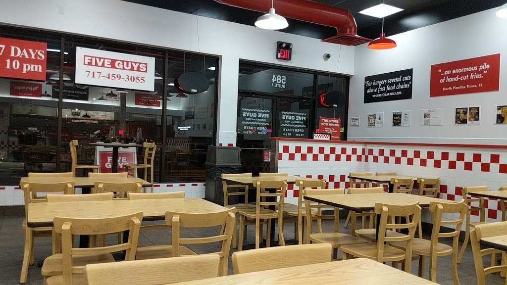 Five Guys | 584-A Centerville Rd, Lancaster, PA 17601, USA | Phone: (717) 459-3055