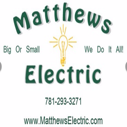 Matthews Electric | 18 Columbia Rd Suite 202, Pembroke, MA 02359, USA | Phone: (781) 293-3271