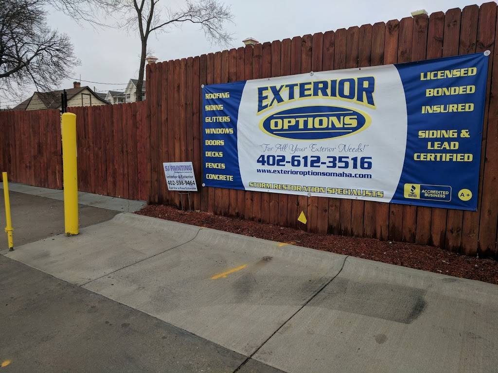 Exterior Options | 6525 Irvington Rd, Omaha, NE 68122, USA | Phone: (402) 612-3516