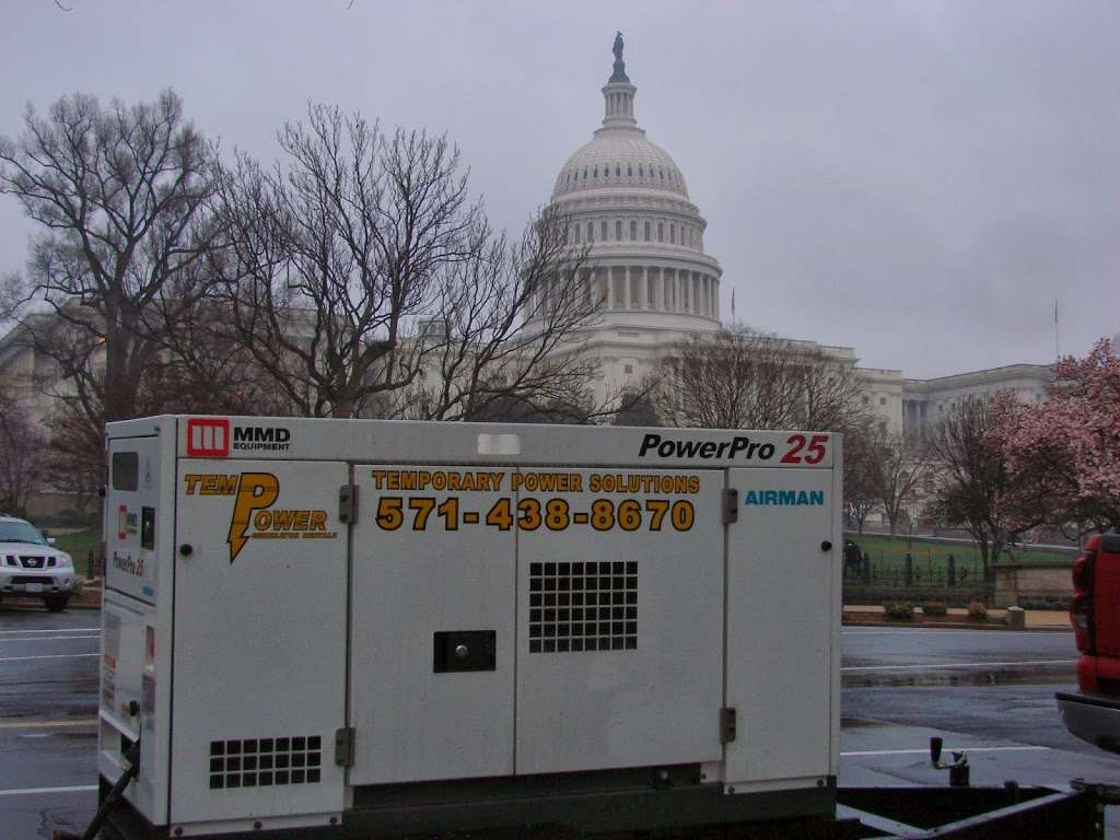 Temp-Power Generator Rentals | 8664 Virginia Meadows Dr, Manassas, VA 20109, USA | Phone: (703) 330-3663