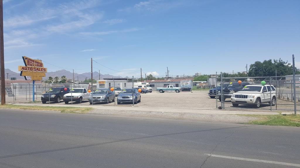 West texas auto sales | 5979 Alameda Ave, El Paso, TX 79905, USA | Phone: (915) 274-5148