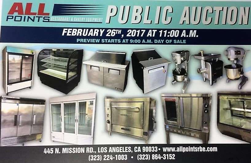 All Points Restaurant & Bakery Equipment | 1546 Knowles Ave, Los Angeles, CA 90063, USA | Phone: (323) 224-1003