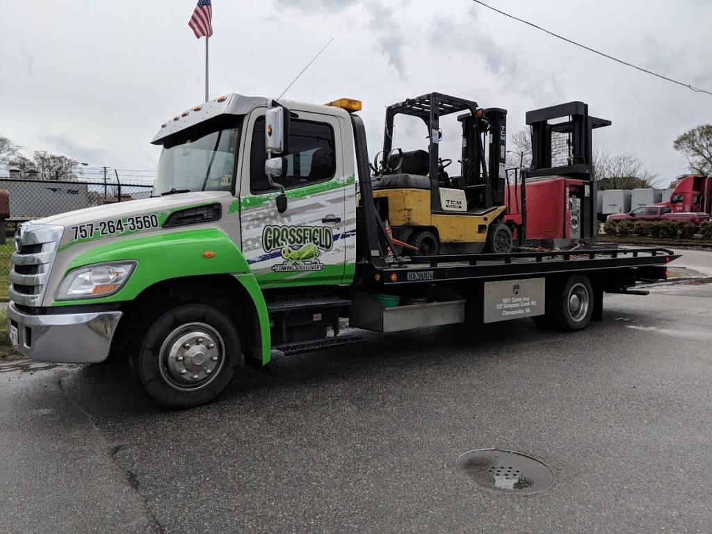 Grassfield Towing and Recovery | 845 Dominion Blvd S, Chesapeake, VA 23323, USA | Phone: (757) 264-3560