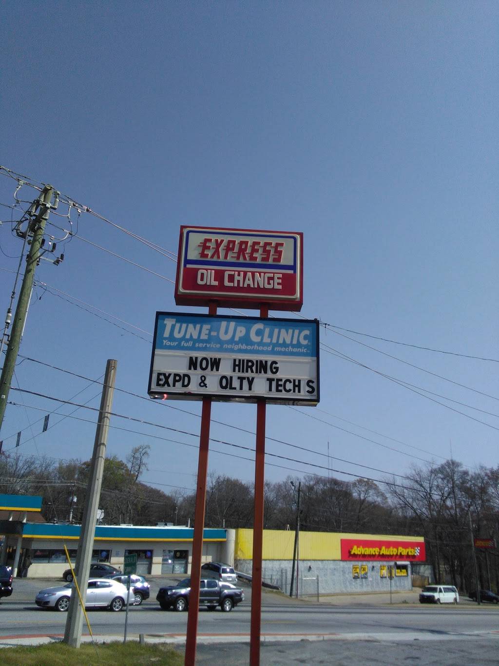 Express Oil Change & Tire Engineers | 230 Moreland Ave SE, Atlanta, GA 30316, USA | Phone: (404) 659-6225