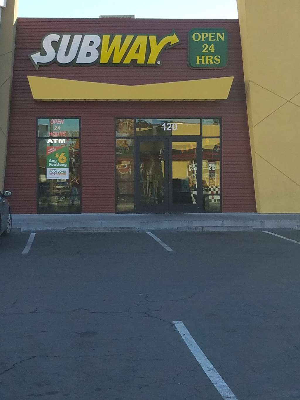 Subway Restaurants | 4503 Paradise Road, Suite 120, The Shoppes at Harmon Square, Las Vegas, NV 89169 | Phone: (702) 487-5723