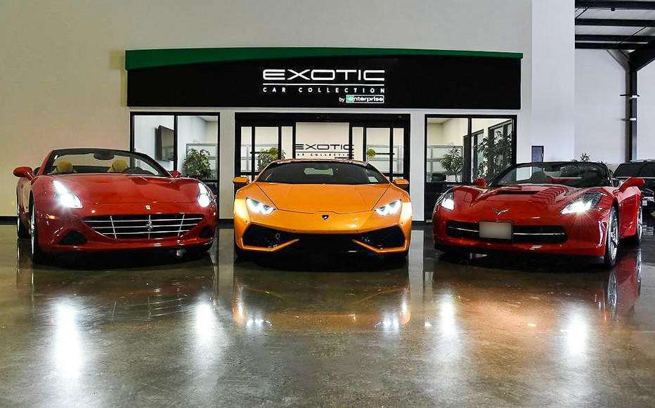 Exotic Car Collection by Enterprise | 18601 Airport Way, Santa Ana, CA 92707, USA | Phone: (949) 222-1800