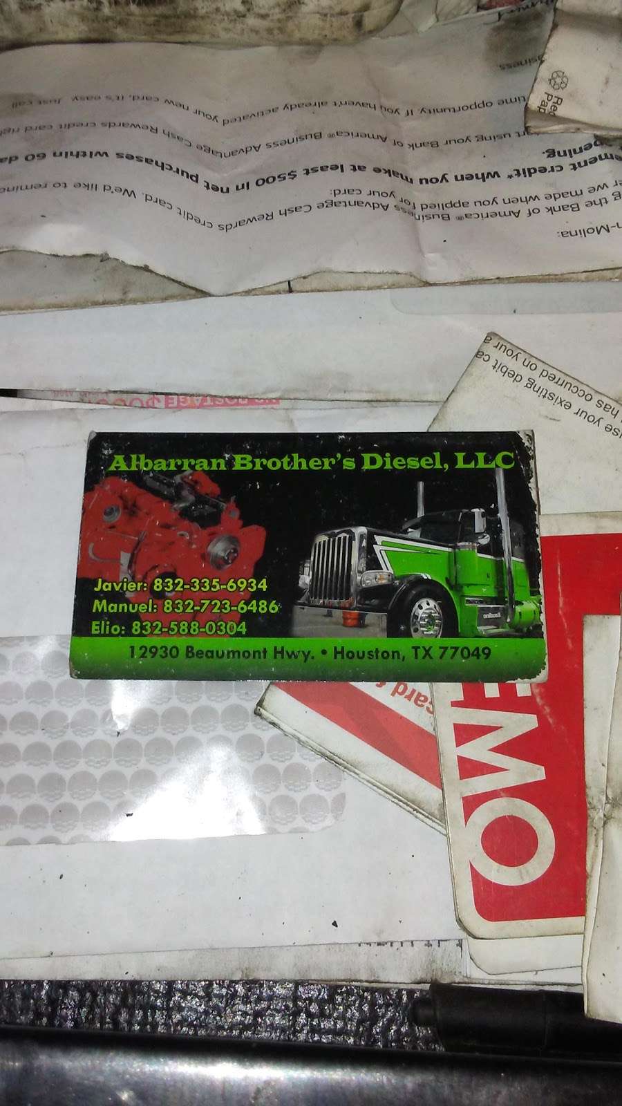 Albarran Brothers Diesel | 12930 Beaumont Hwy, Houston, TX 77049 | Phone: (832) 588-0304