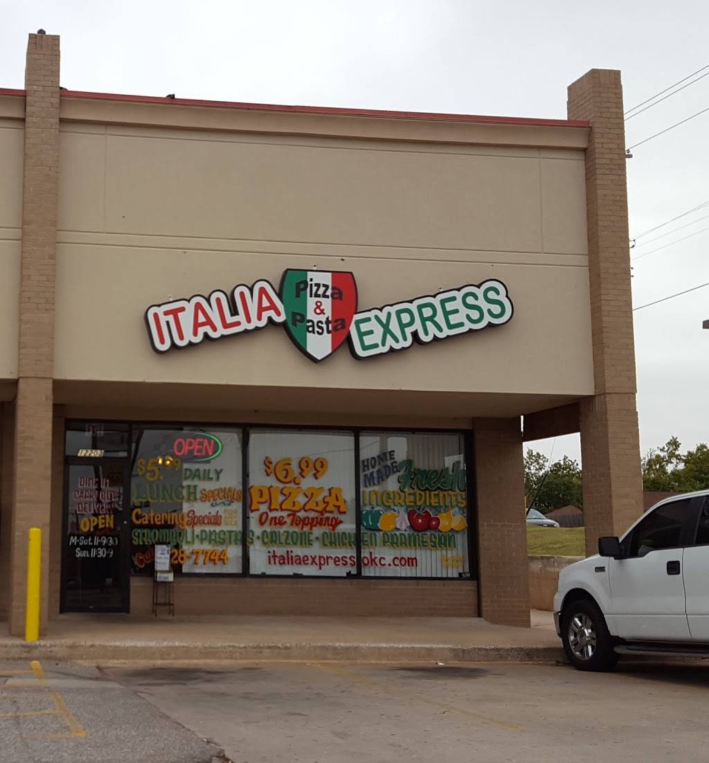 Italia Express Pizza & Pasta | 12203 Warwick Dr, Oklahoma City, OK 73162, USA | Phone: (405) 728-7744