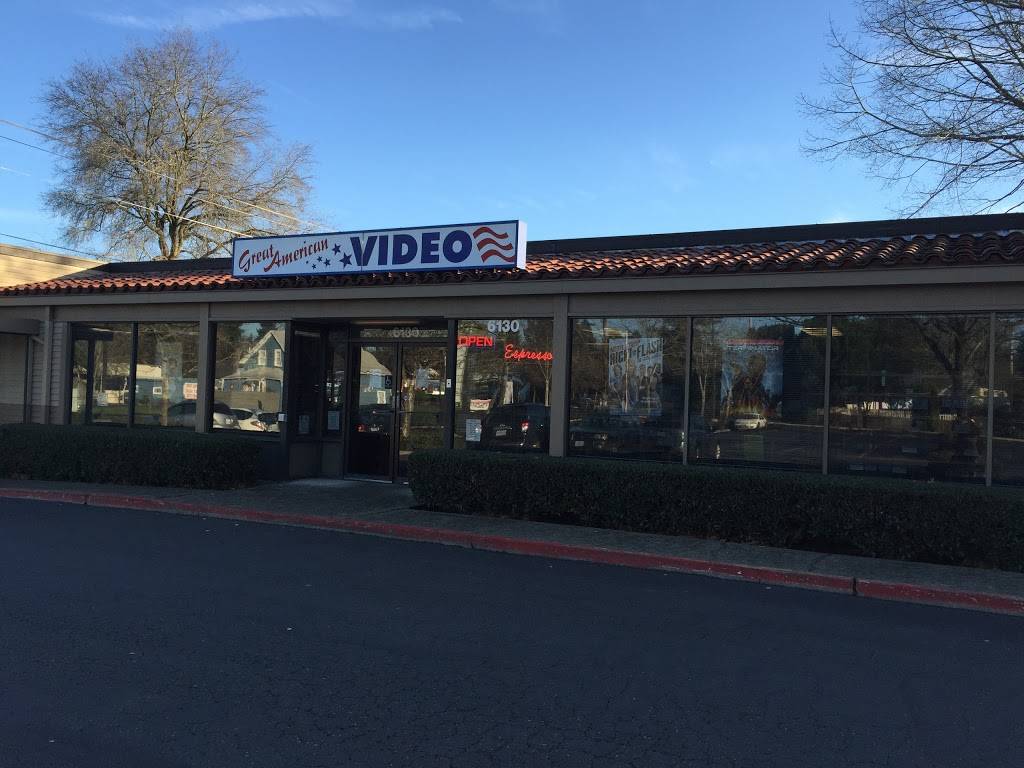 Great American Video & Espresso | 6130 SE King Rd, Milwaukie, OR 97222, USA | Phone: (503) 653-2680
