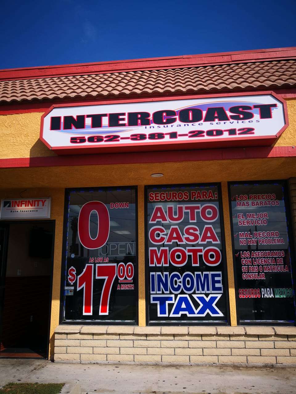 Intercoast Auto Insurances | 5863 Imperial Hwy suite g, South Gate, CA 90280 | Phone: (562) 381-2012