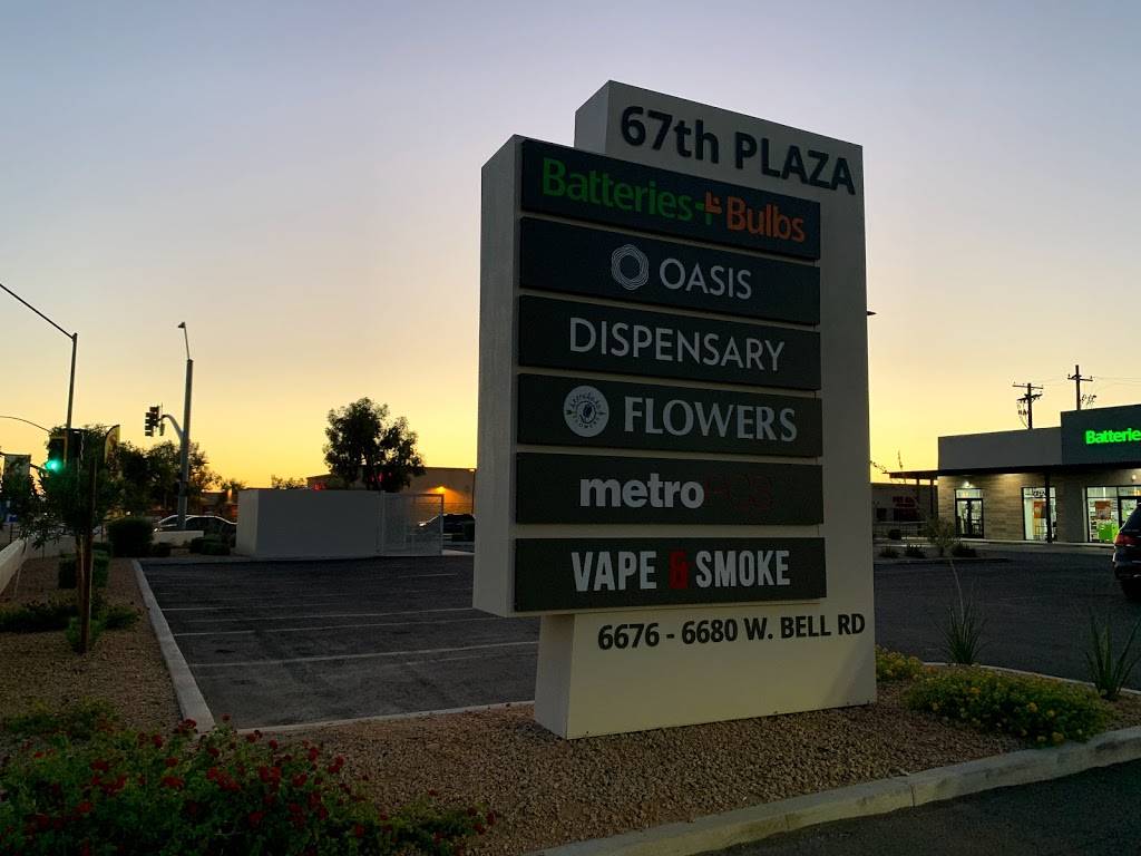 Oasis Cannabis | Glendale | 6676 W Bell Rd, Glendale, AZ 85308, USA | Phone: (623) 295-1788