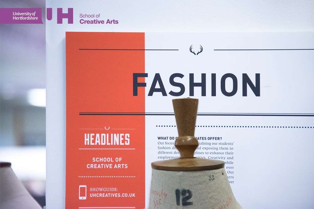 University of Hertfordshire - Fashion | Mercer Building, College Ln, Hatfield AL10 9AB, UK | Phone: 01707 284800