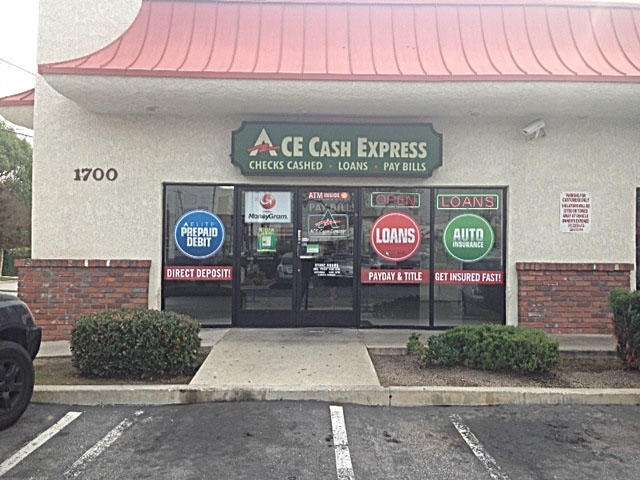 ACE Cash Express - ATM | 1700 W Valley Blvd, Alhambra, CA 91803, USA | Phone: (626) 289-0152