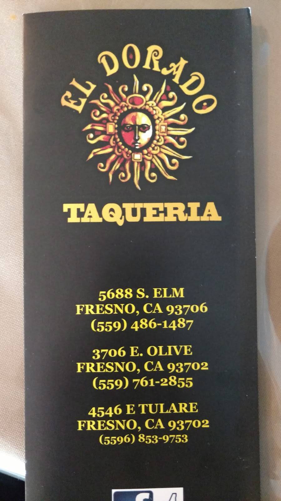 El Dorado Taqueria | 5688 S Elm Ave, Fresno, CA 93706, USA | Phone: (559) 486-1487