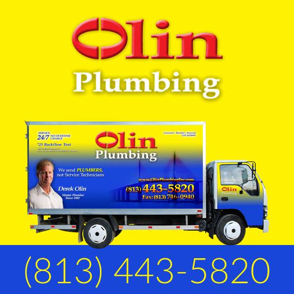 Olin Plumbing Inc. | 3201 E 8th Ave, Tampa, FL 33605, USA | Phone: (813) 443-5820