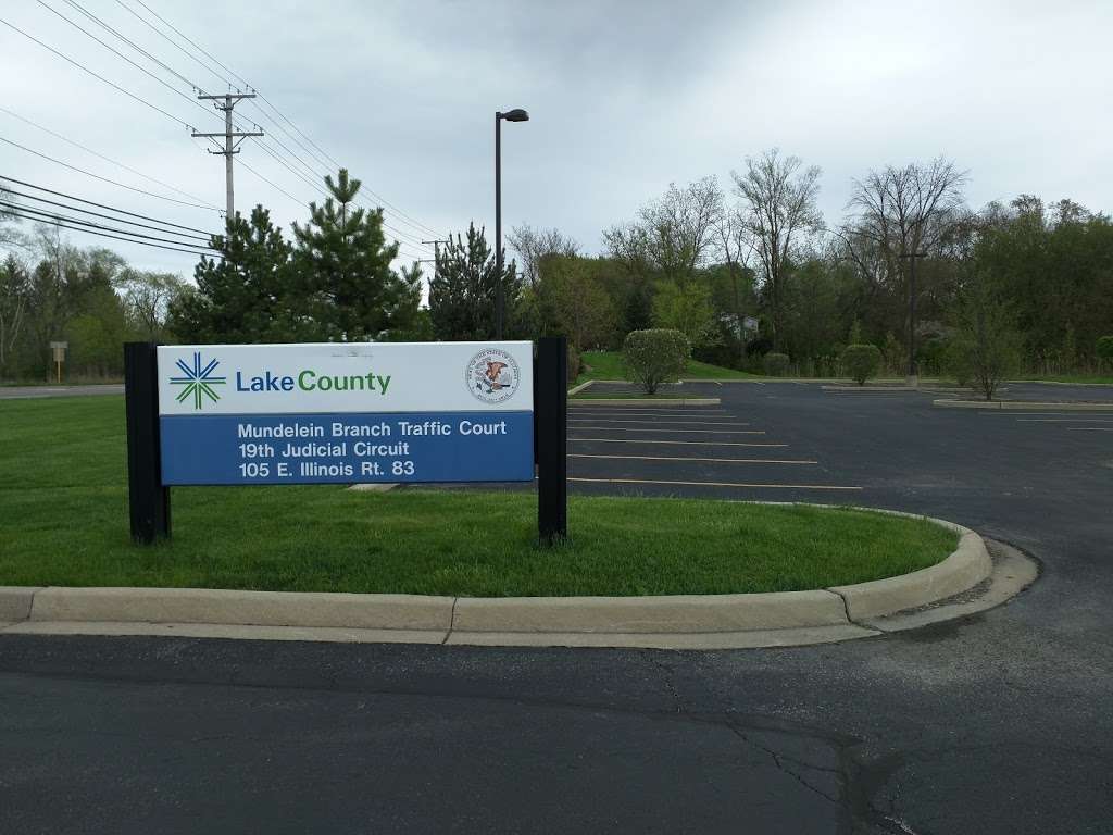 Mundelein Branch Traffic Court | 105 IL-83, Mundelein, IL 60060 | Phone: (847) 377-3300