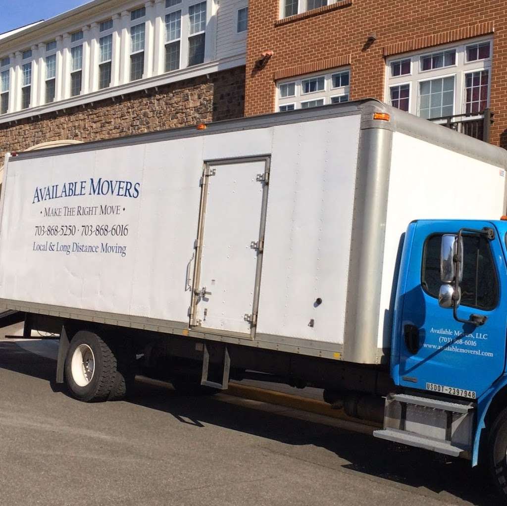 Available Movers USA | 21530 Blackwood Ct Suite 150, Sterling, VA 20166, United States | Phone: (703) 232-1561