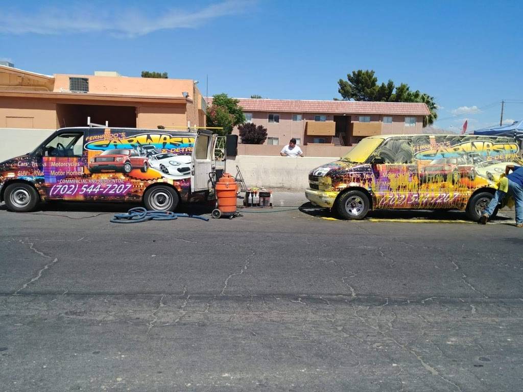 Fernandos carwash | 1615 N Pecos Rd, Las Vegas, NV 89115, USA | Phone: (702) 544-7207