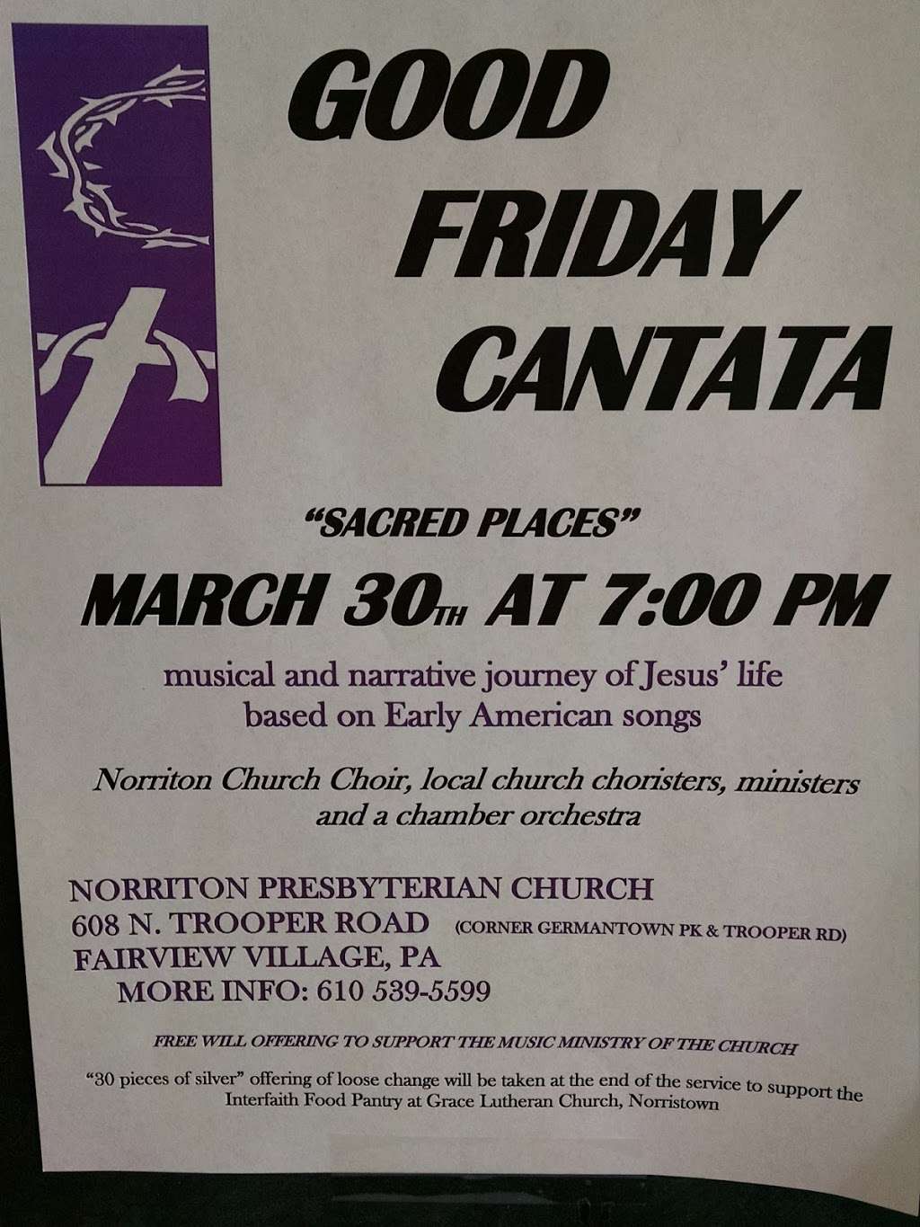 Norriton Presbyterian Church Inc | 608 N Trooper Rd, Norristown, PA 19403, USA | Phone: (610) 539-5599