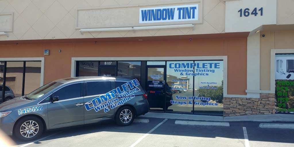 Complete Window Tinting & Graphics | 1641 E Sunset Rd #B 108, Las Vegas, NV 89119, USA | Phone: (702) 475-1599