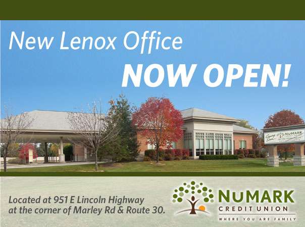 NuMark Credit Union | 951 E Lincoln Hwy, New Lenox, IL 60451 | Phone: (815) 729-3211