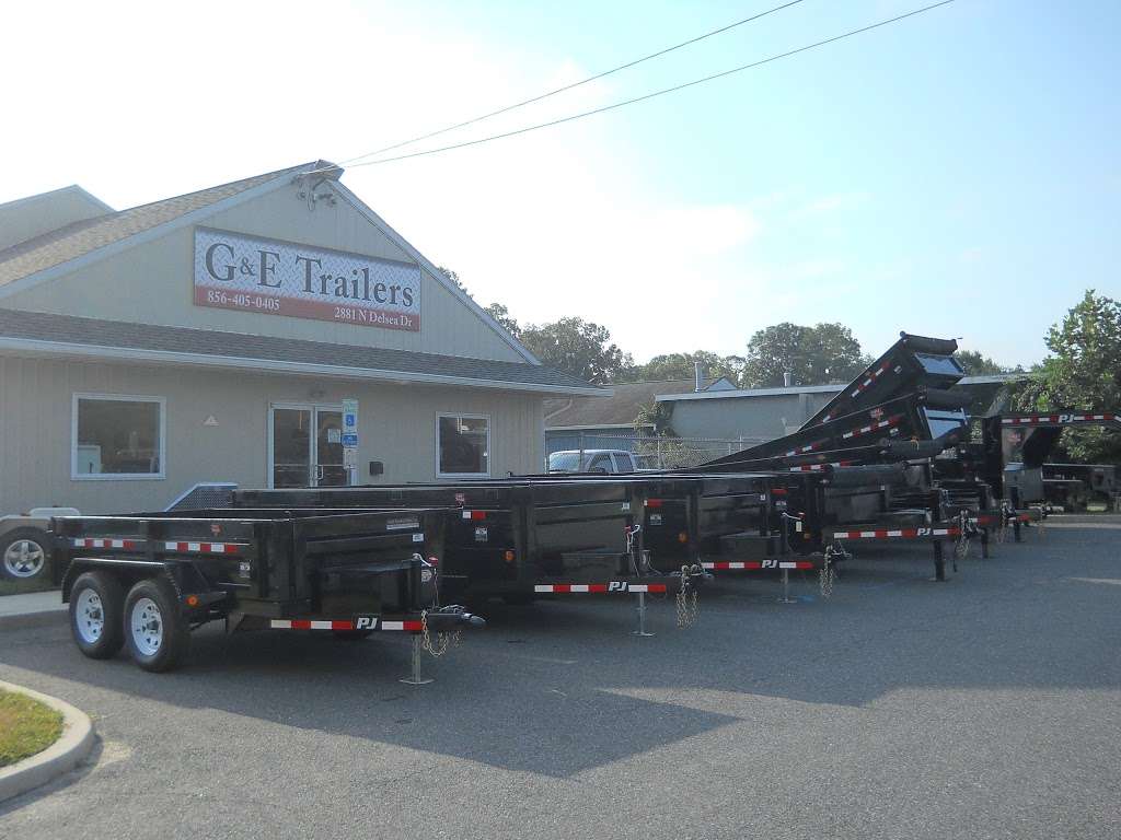 G & E Trailer Sales | 2881 N Delsea Dr, Vineland, NJ 08360, USA | Phone: (856) 405-0405