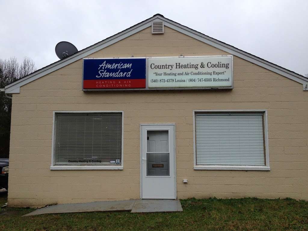 Country Heating & Cooling | 18064 Jefferson Hwy, Montpelier, VA 23192, USA | Phone: (800) 550-4379