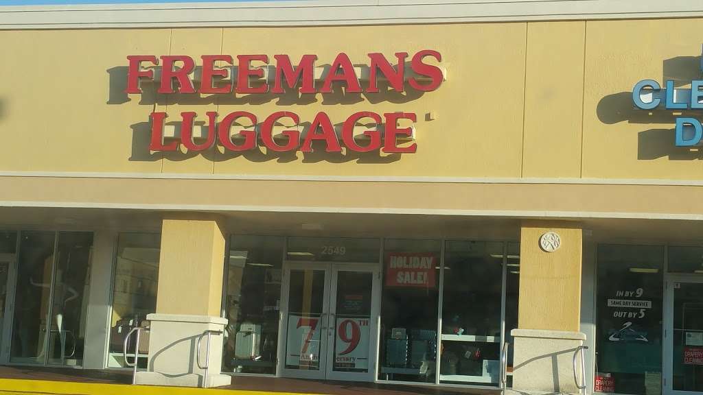 Freemans Luggage & Gifts | 2549 E Sunrise Blvd, Fort Lauderdale, FL 33304, USA | Phone: (954) 566-8115