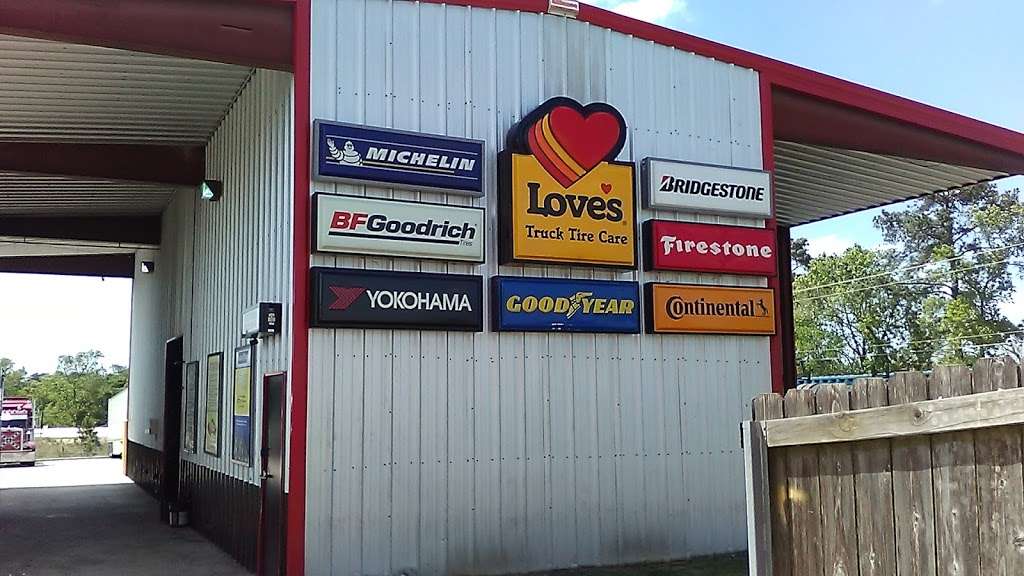 Loves Tire Care | 107 FM 2025, Cleveland, TX 77328, USA | Phone: (281) 593-2870