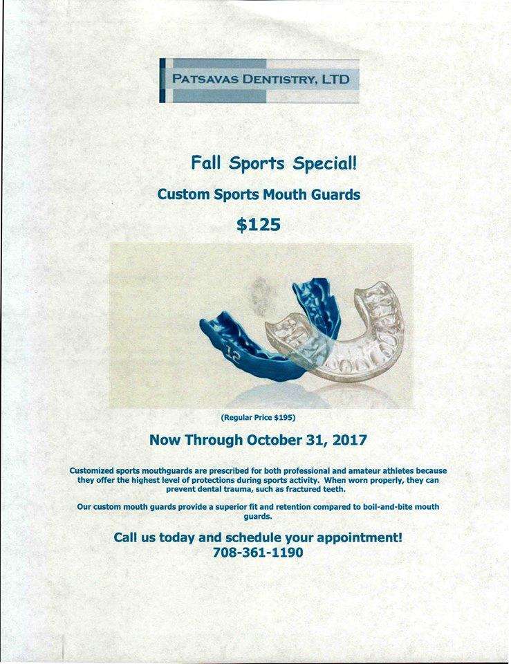 Patsavas Dentistry, Ltd. | 7001 W 127th St #101, Palos Heights, IL 60463, USA | Phone: (708) 361-1190